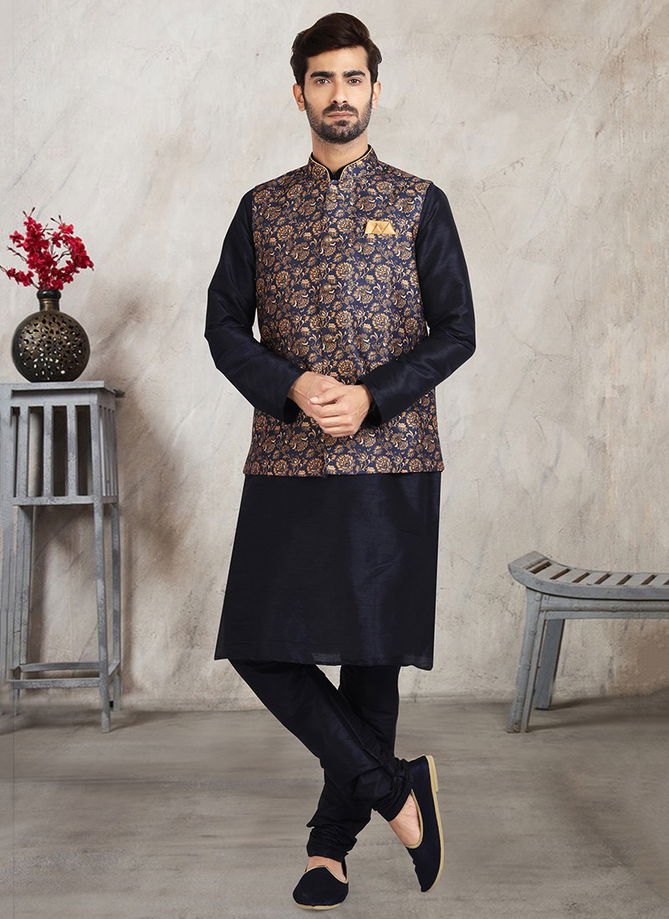 Festive Wear Wholesale Kurta Pajama With Jacket Collection